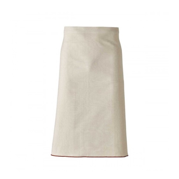 Organic by Bitz & Södahl Bistro Apron Organic Cotton Cream Scandinavian - Picture 1 of 6